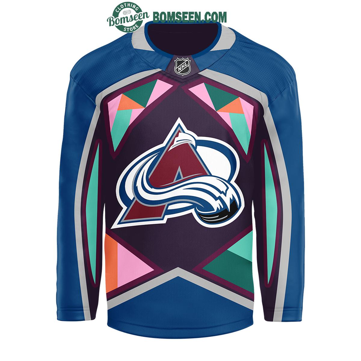 Colorado Avalanche Hispanic Heritage Month 2024 Personalized Hockey Jersey