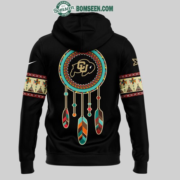 Colorado Buffaloes Traditional Honor Native American Heritage Hoodie T-Shirt